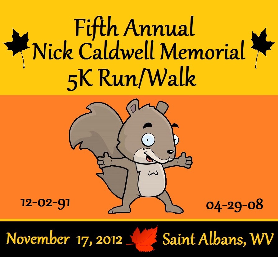 Fifth Annual Nick Caldwell Memorial 5K Run/Walk